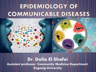 Dr. Dalia El-Shafei
Assistant professor, Community Medicine Department,
Zagazig University
 