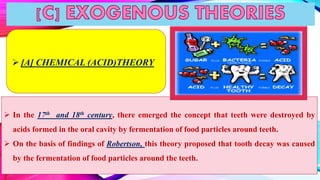 Epidemiology of dental caries | PPTX