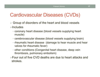Epidemiology of Non Communicable Diseases (NCDs) | PDF