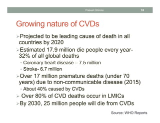 Epidemiology of Non Communicable Diseases (NCDs) | PDF