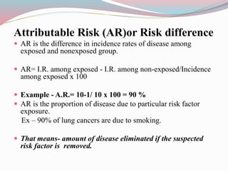 Epidemiology of periodontal disease | PPTX