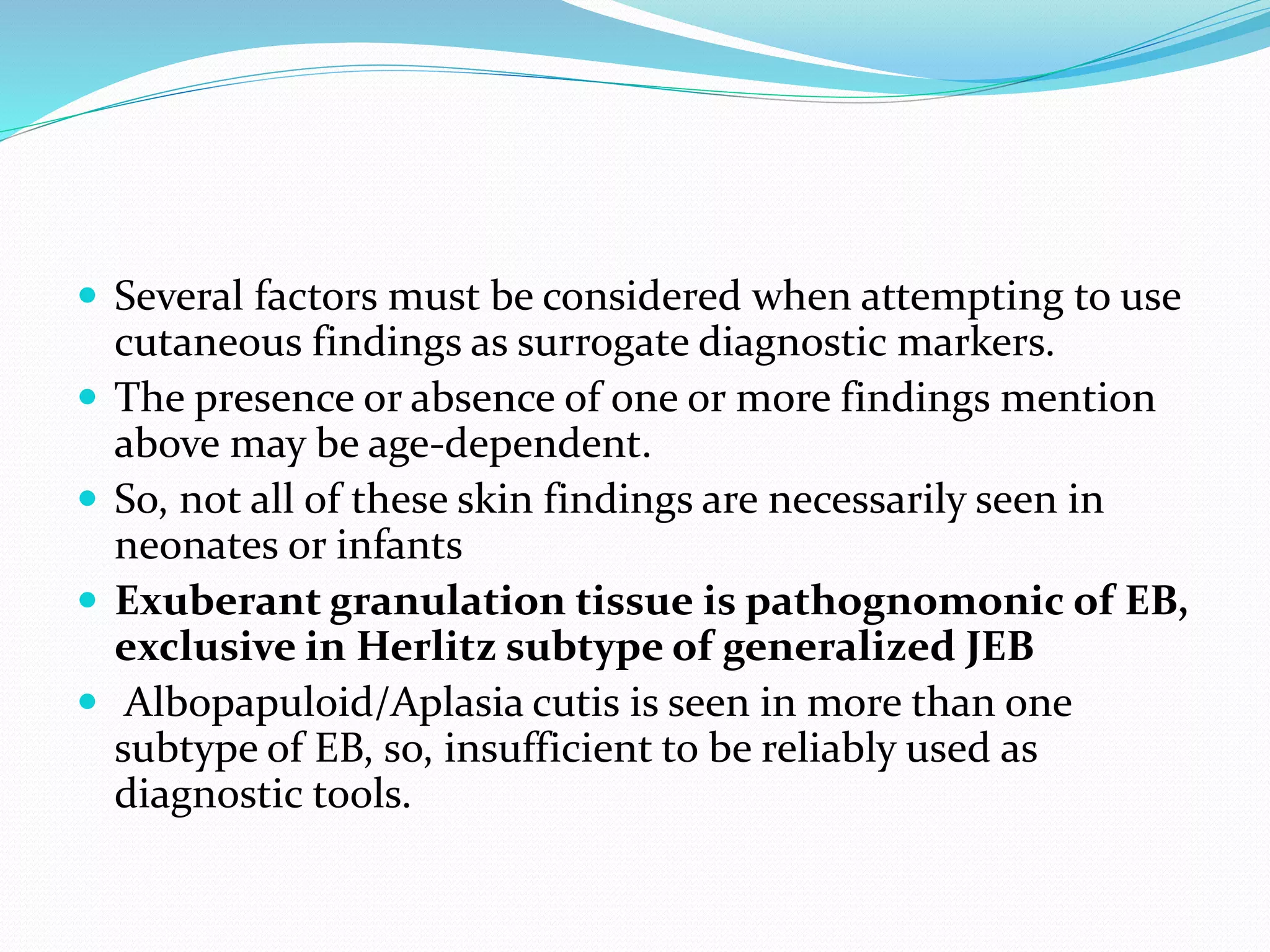 Epidermolysis bullosa complete | PPTX