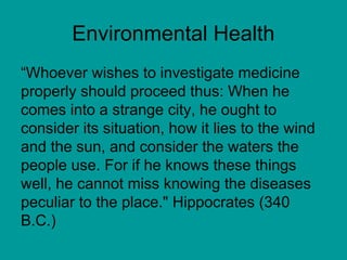 Epid kesehatan lingkungan | PPT