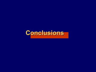 ConclusionsConclusions
 