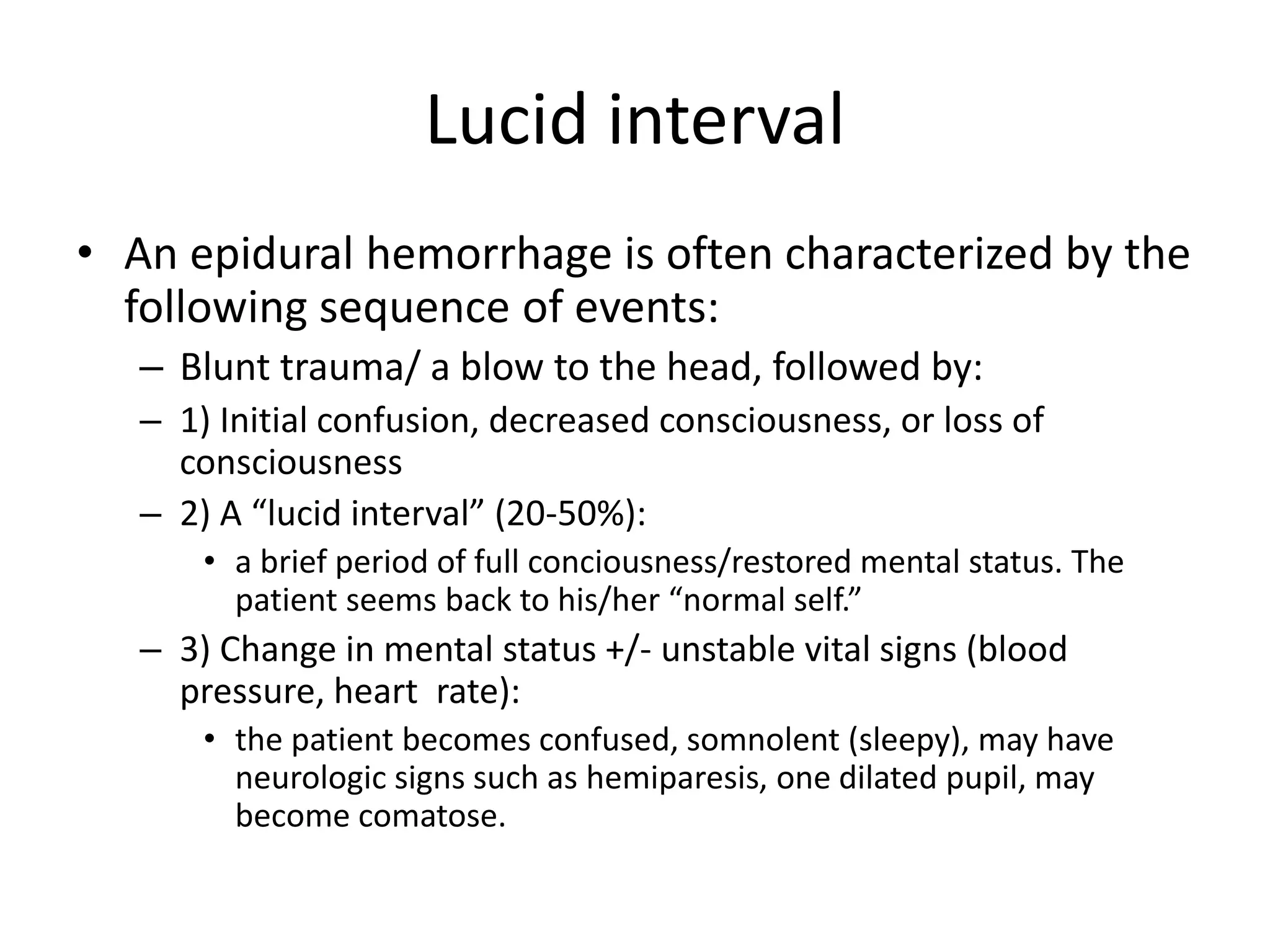 Epidural haematoma extradural haemorrhage | PPTX