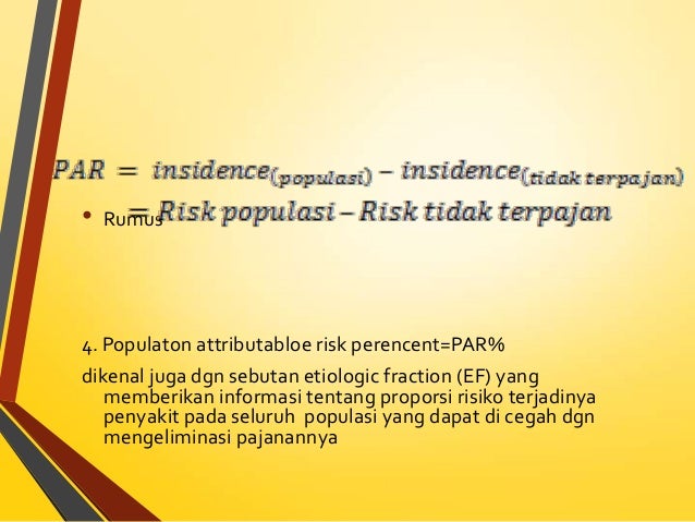 Ukuran epidemiologi