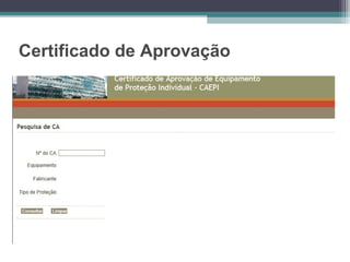 Certificado de Aprovação
 