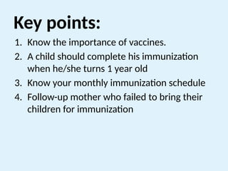National Immunization Program Training for BHW.pptx