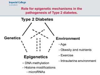 Epigenetic Mechanisms and Gene-environment interaction the role of ...