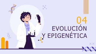EVOLUCIÓN
Y EPIGENÉTICA
04
 