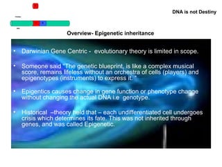 Epigenetics[1] | PPT