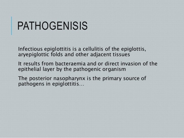 Epiglottitis