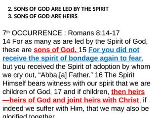 EPIGNOSIS GROWING IN KNOWLEDGE AS SONS OF GOD.pptx