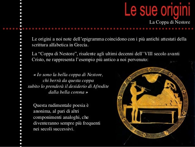 L'epigramma - Letteratura greca ( Epigram's History in 