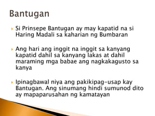 IbinuhosniyaangtubigkaySulayman, at mulisiyangnabuhay.UmuwisiSulayman, at siIndrapatranaangnagpatuloyngkanyangpaglalakbayPinatayniIndrapatraanghulinghalimawIndrapatra at Sulayman