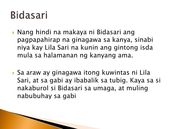 Bidasari Epiko Buong Kwento