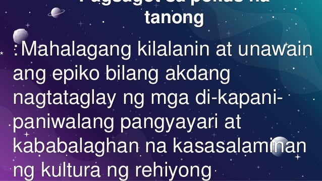Bakit Maituturing Na Mahalagang Akdang Pandaigdig Ang Epiko Bakit Kailangang Pag Aralan Ang Epiko Bilang Akdang Pandaigdig