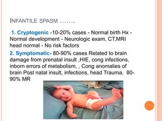 Cryptogenic Baby Epilepsy | PPT