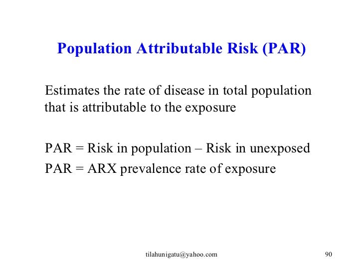 Epidemiology Notes Epidemiology notes