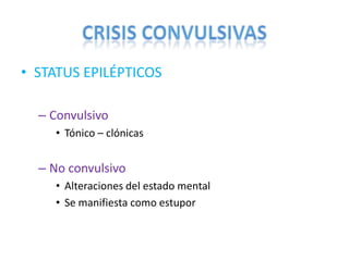 CPHAP 022 Crisis Febriles & Status Epileptico