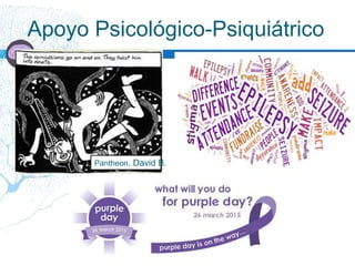 Apoyo Psicológico-Psiquiátrico
Pantheon. David B.
 