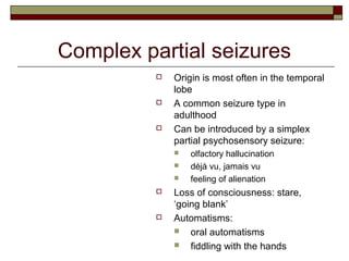 Epilepsy | PPT