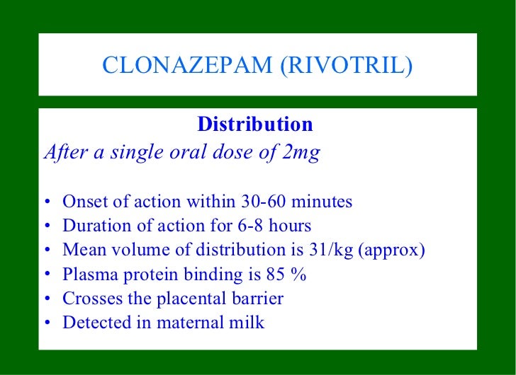 klonopin onset and duration of benadryl