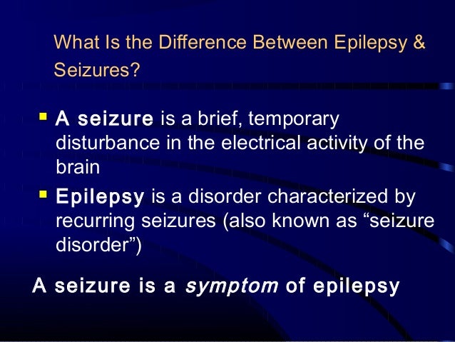 Epilepsy