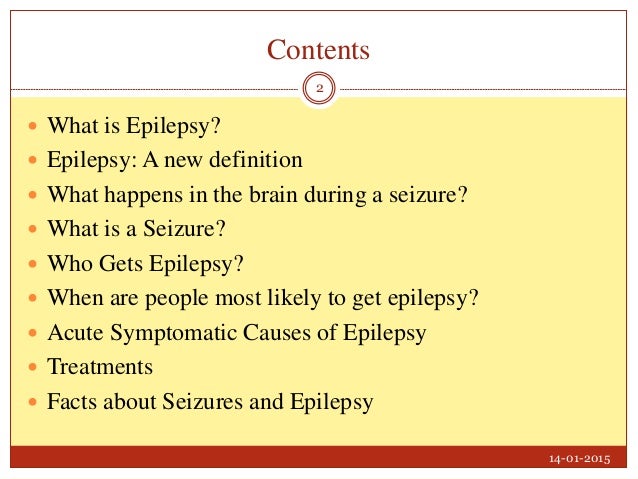 Epilepsy