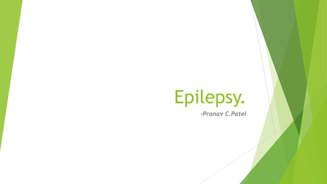 Epilepsy | PPTX | Brain and Nervous System Disorders | Diseases and ...