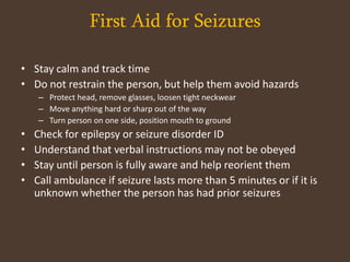  Prenatal disturbance of brain developmentGroups at Increased Risk for EpilepsyAbout 1% of the general population develops epilepsy