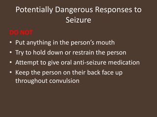 The risk is higher in people with certain medical conditions: