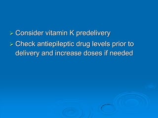 Epilepsy and pregnancy Seizure control Obstetric complication Neonatal outcome