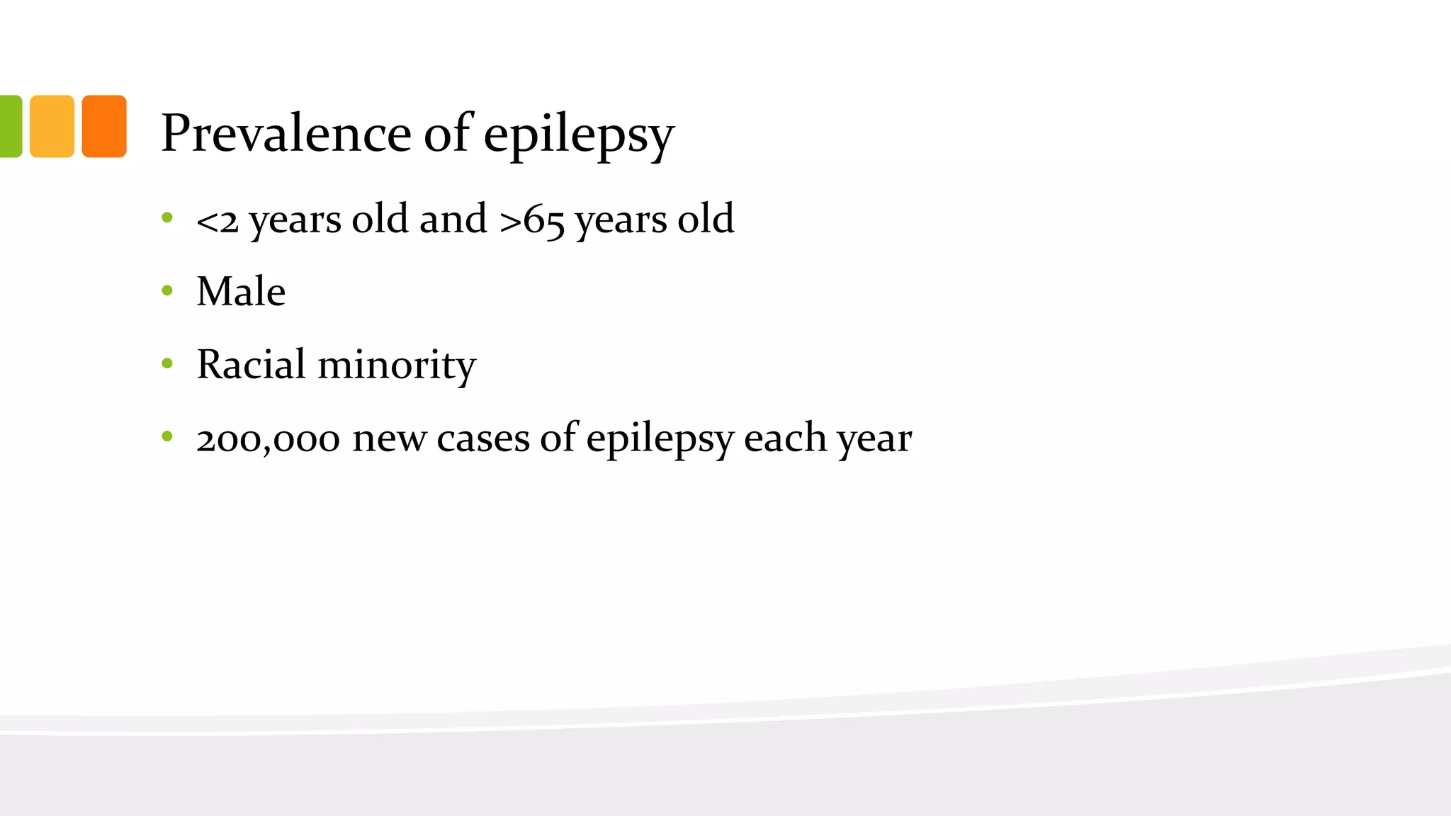 Epilepsy case study presentation | PPTX