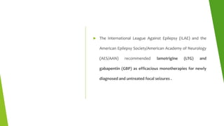 gabapentin focal seizures
