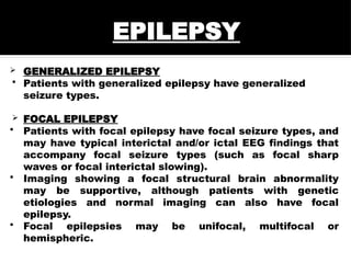 Epilepsy in children by dr. cirelda Gomez.pptx