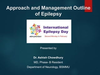Epilepsy management | PPTX