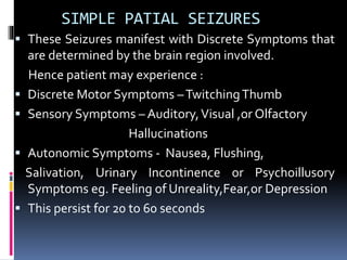Epilepsy ppt vikram | PPTX