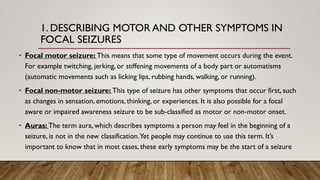 Epilepsy. Presented by Dr Kemi Dele-Ijagbulu | PDF