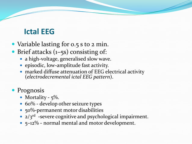 Epileptic encephalopathy -EEG | PPT