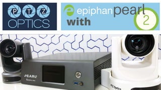 Epiphan and Panopto
Integration Overview
With PTZOptics
 