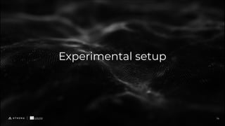 14
Experimental setup
 