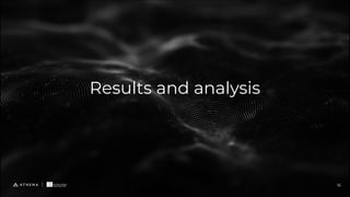 16
Results and analysis
 