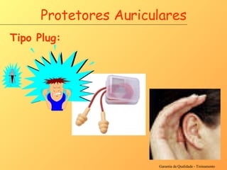 Garantia da Qualidade - Treinamento Protetores Auriculares Tipo Plug: 