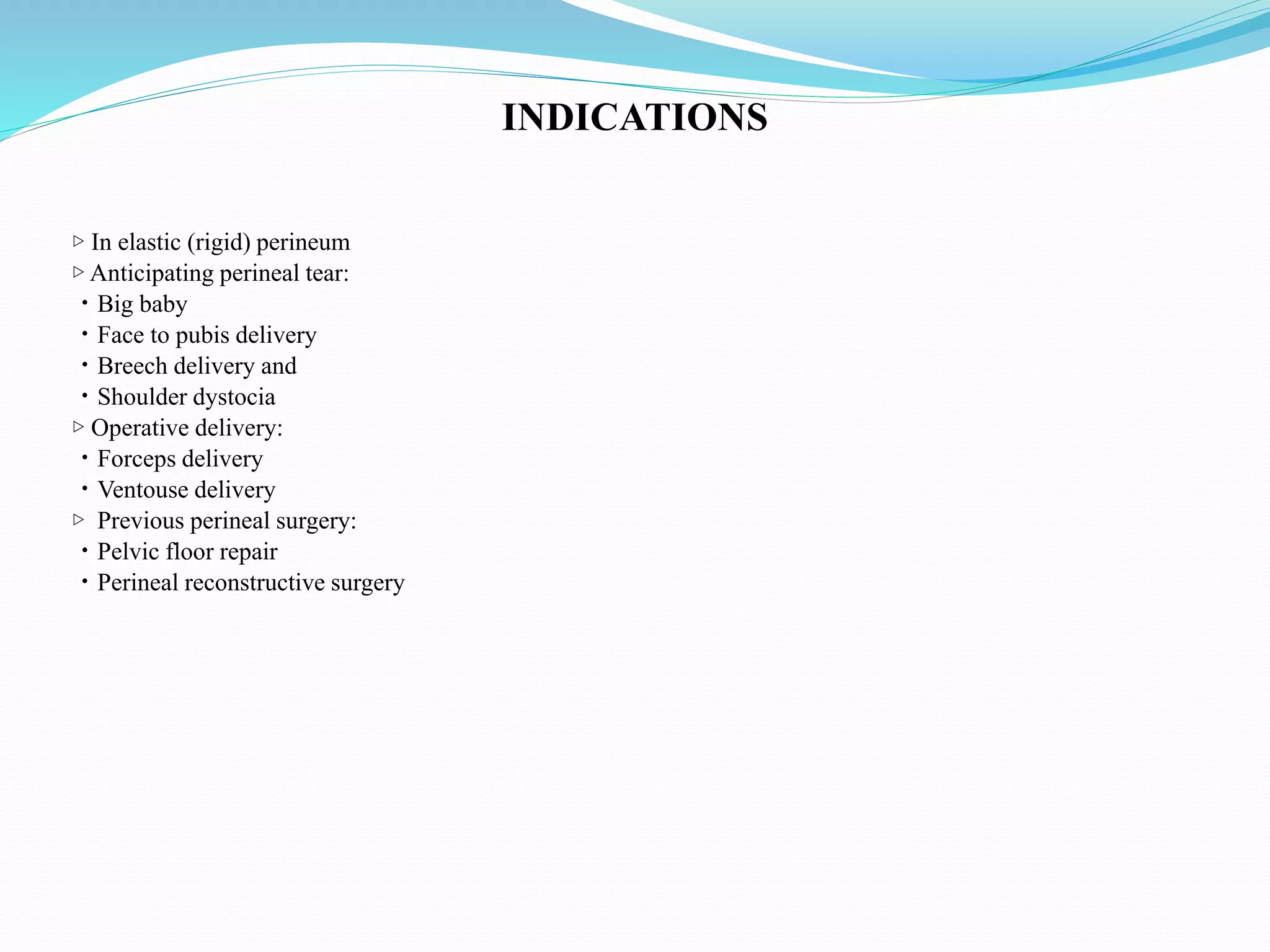Episiotomy PPT