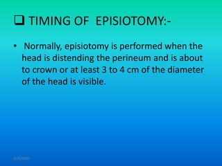 EPISIOTOMY P.