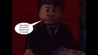 Save them,
but with a
decent suit
of course

 