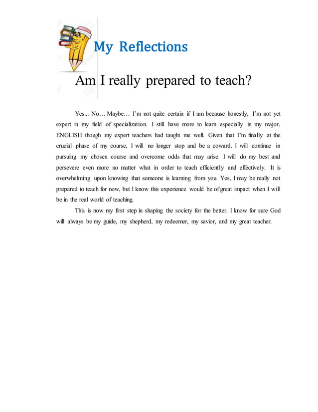 Practice Teaching Portfolio Episode 1 | DOCX