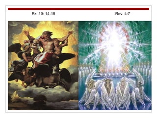Ez. 10: 14-15 Rev. 4:7 