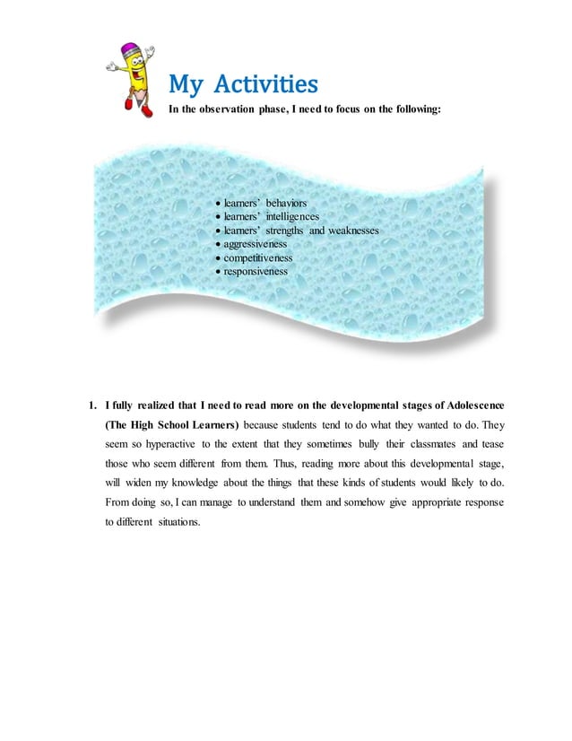 Practice Teaching Portfolio Episode 2 | DOCX